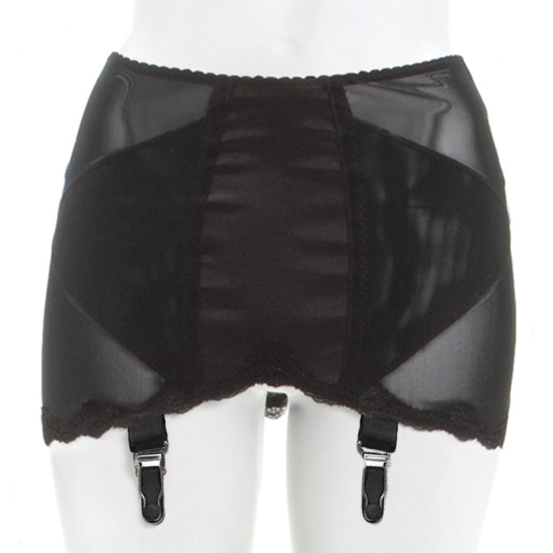 High Waist Garter Skirt