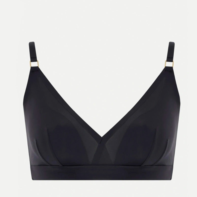 Pure Light Bralette ohne Bügel von Chantelle in schwarz - Produktansicht