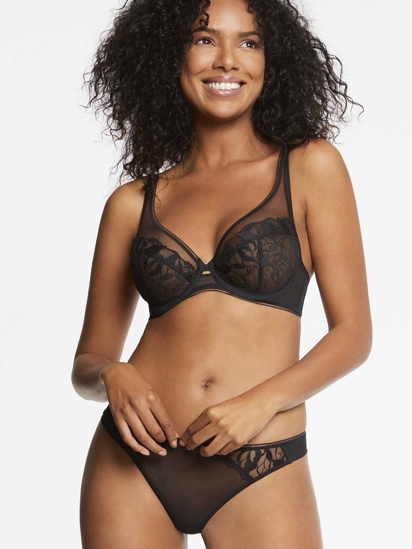 Maison Lejaby 13843-04 Gaby Black Non-Wired Non-Padded Soft Cup Bras 32E UK  (85E FR) : Maison Lejaby: : Clothing, Shoes & Accessories